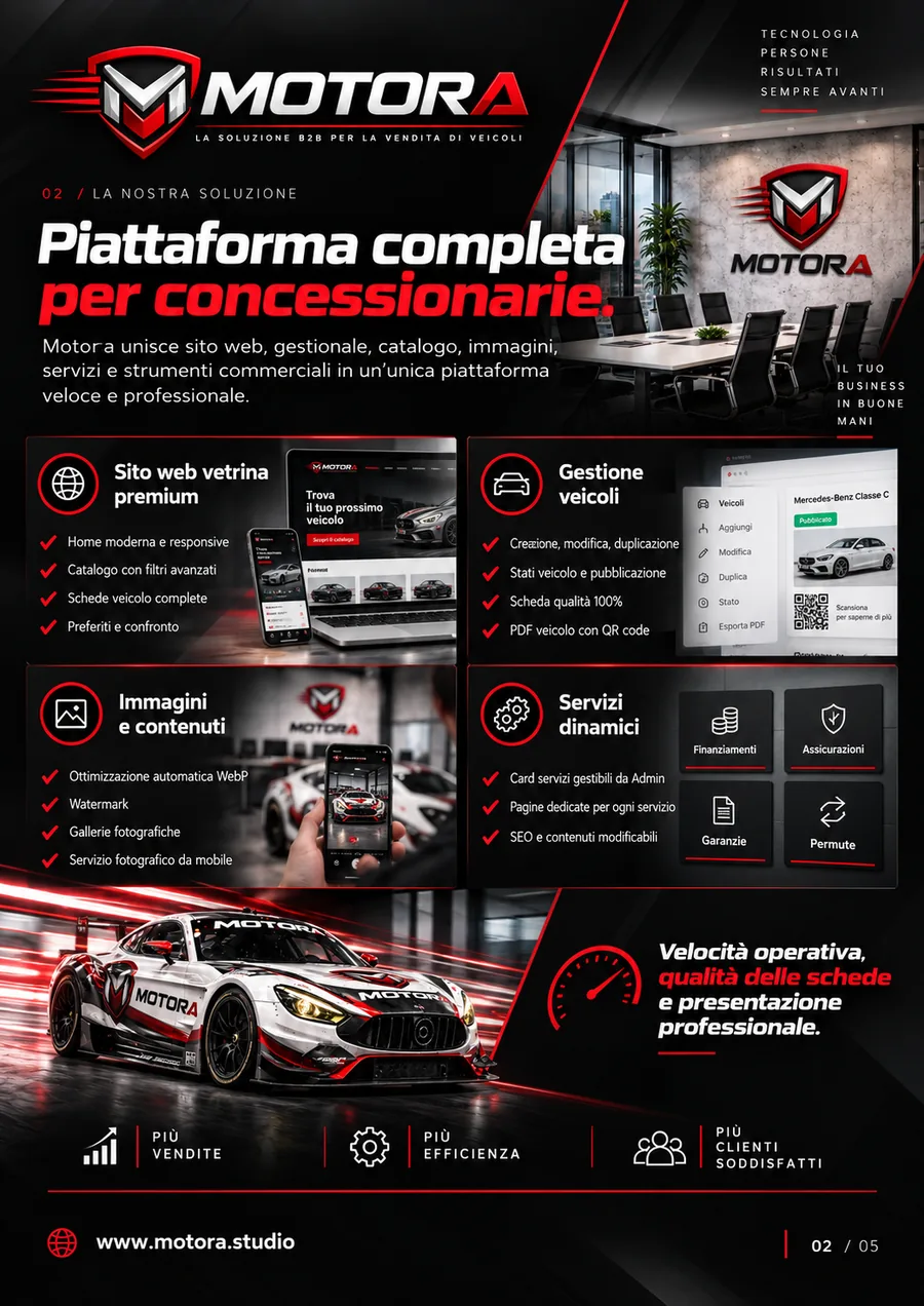 Brochure Motora - piattaforma completa