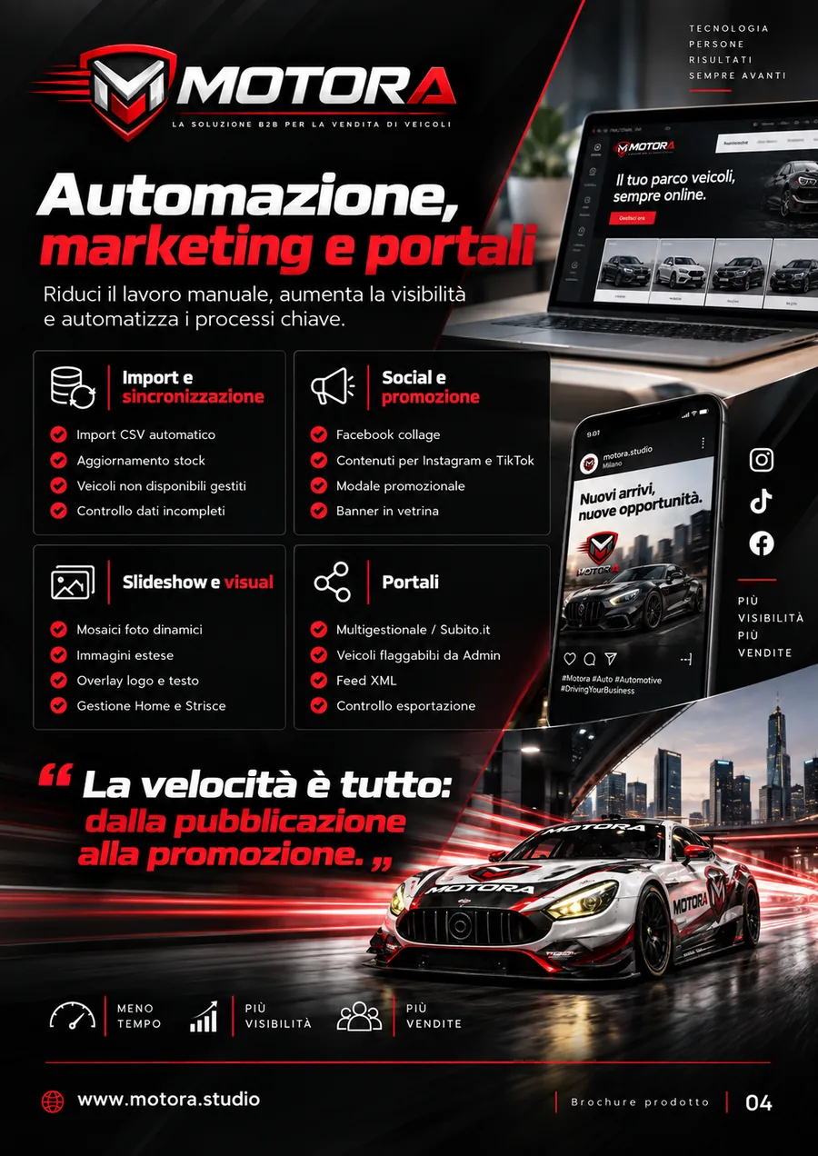 Brochure Motora - marketing